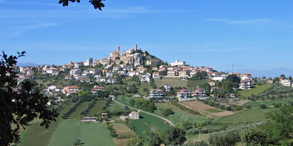 En af utallige smukke landsbyer i Marche